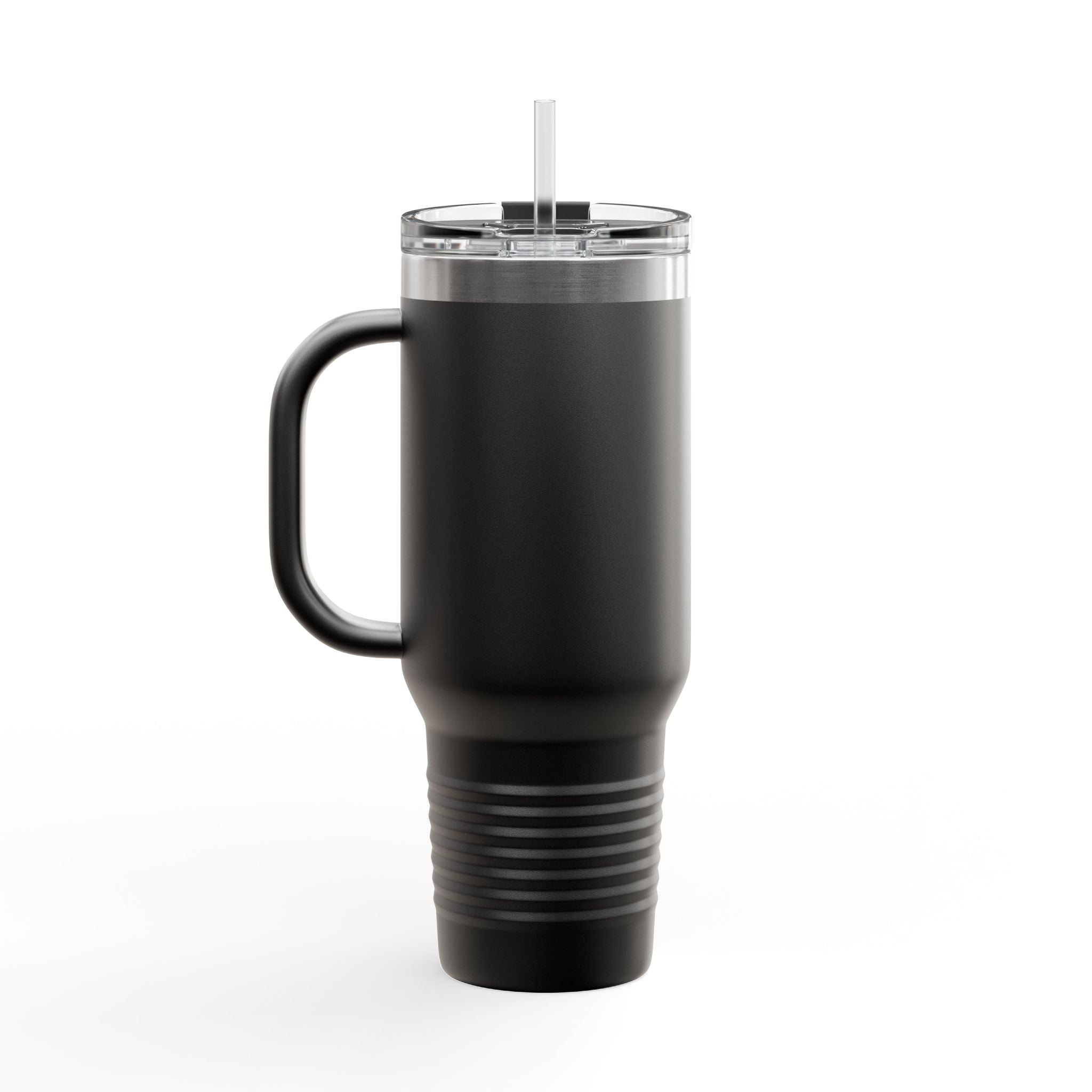 4GodsGlory 40oz Insulated Travel Mug – Double-Wall Stainless Tumbler with Straw