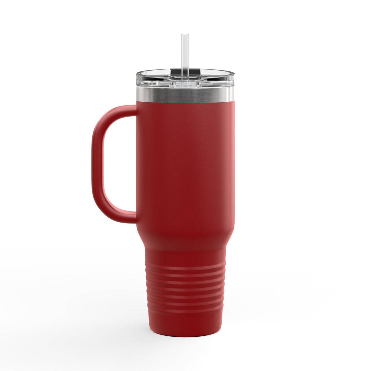 4GodsGlory 40oz Insulated Travel Mug – Double-Wall Stainless Tumbler with Straw