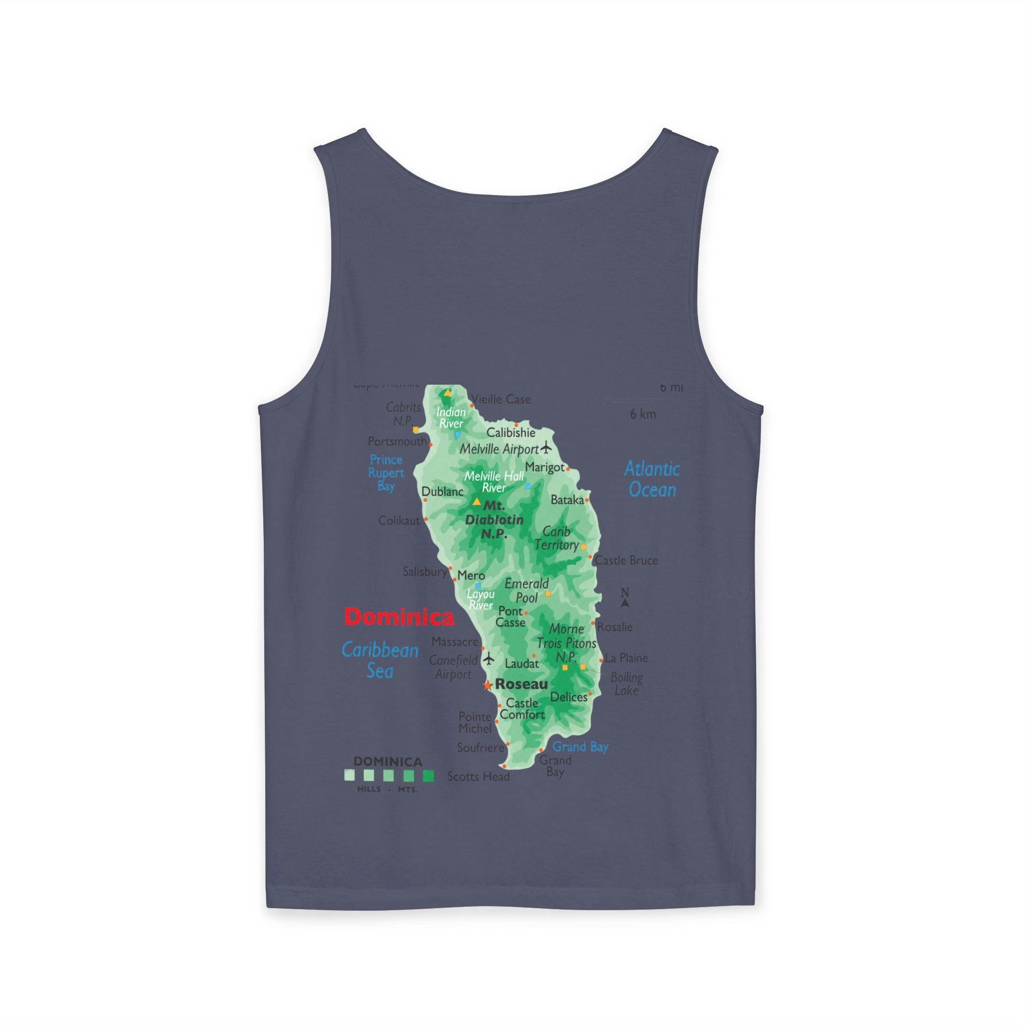 Unisex Garment-Dyed Tank Top