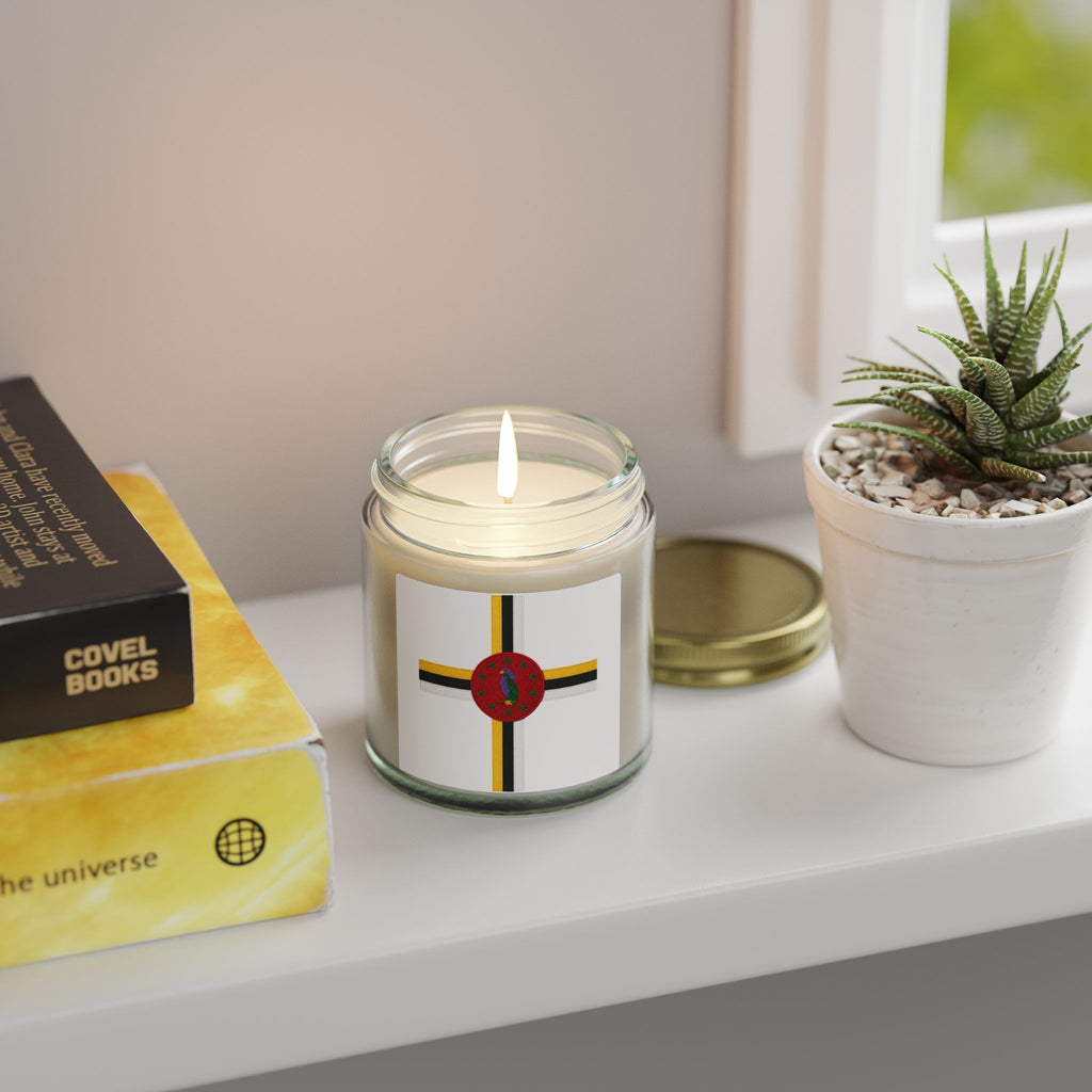 Coconut Apricot Scented Candle (4oz & 9oz) — Tropical Soy Blend with Neutral Warmth