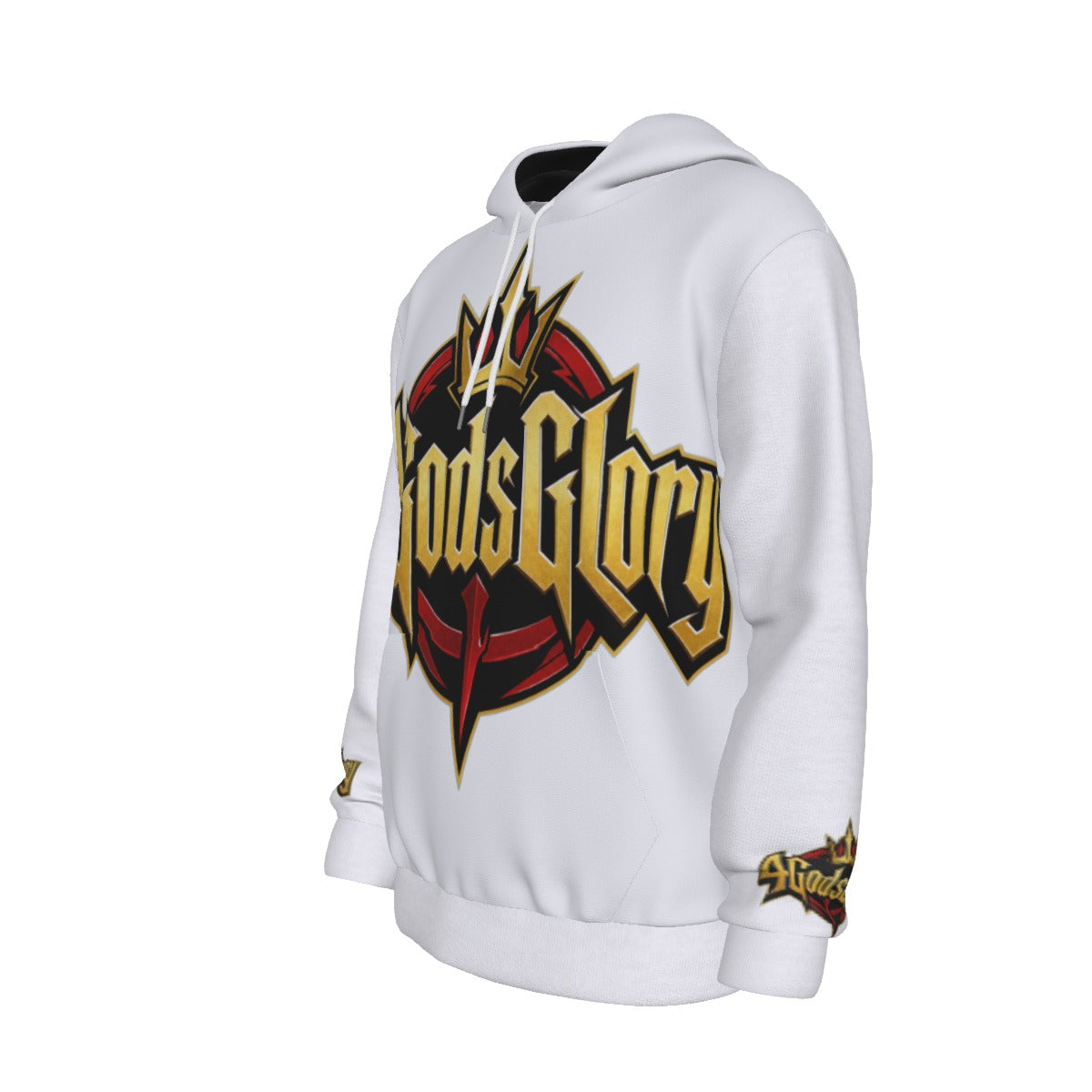 All-Over Print Men's Thicken Pullover Hoodie