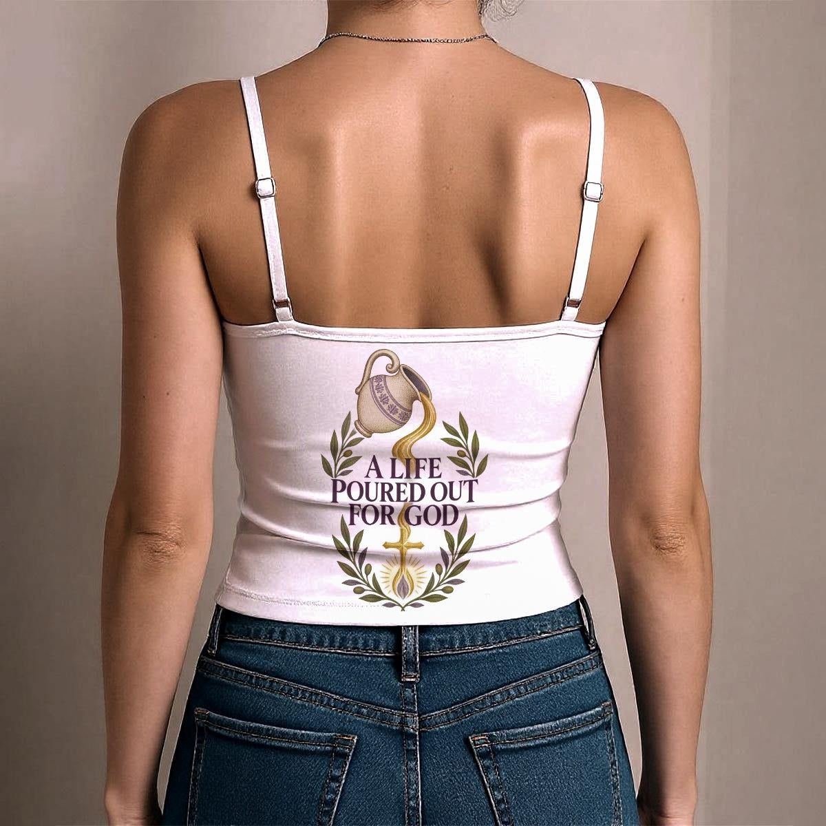 All-Over Print Women's Spaghetti Strap Tank Top