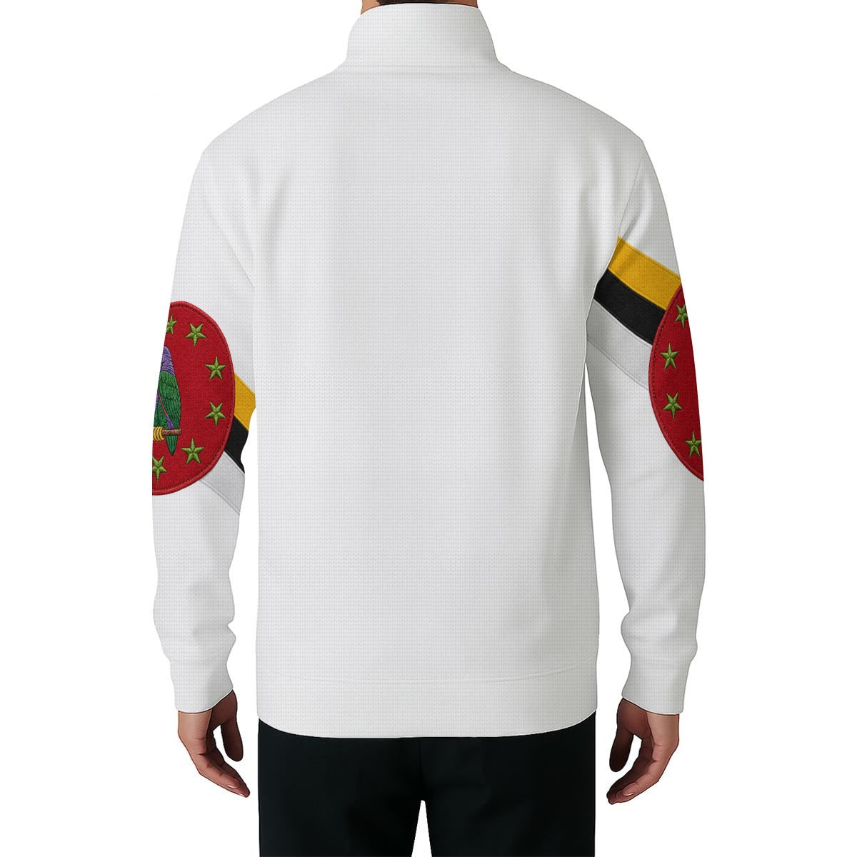 Men’s Casual Pullover Shirt With Half Zipper