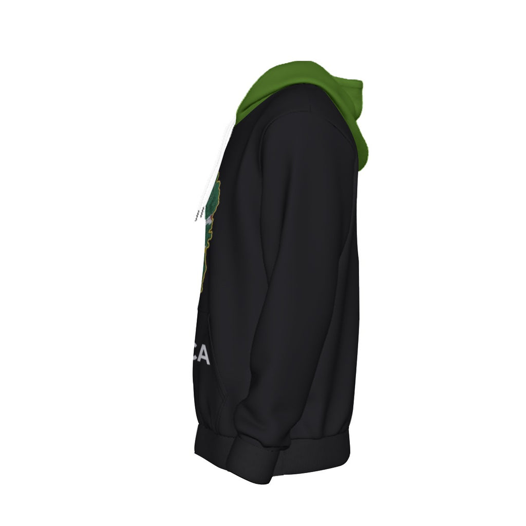 All-Over Print Men's Thicken Pullover Hoodie