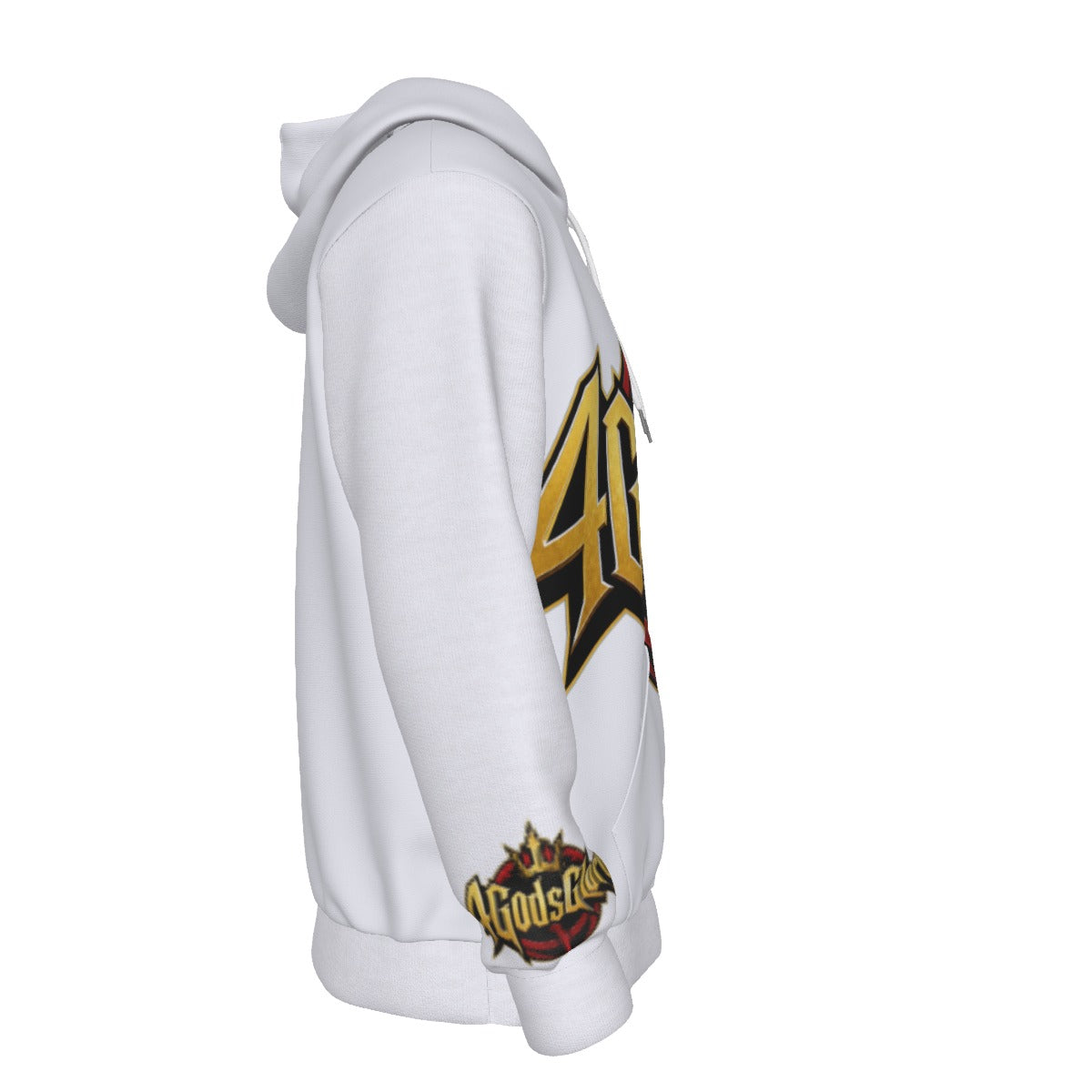 All-Over Print Men's Thicken Pullover Hoodie