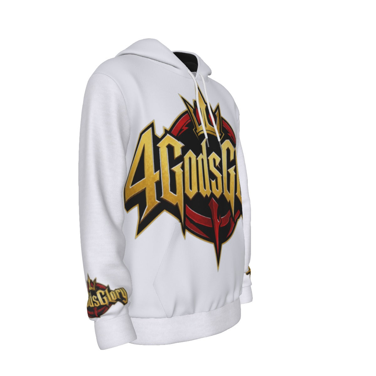 All-Over Print Men's Thicken Pullover Hoodie
