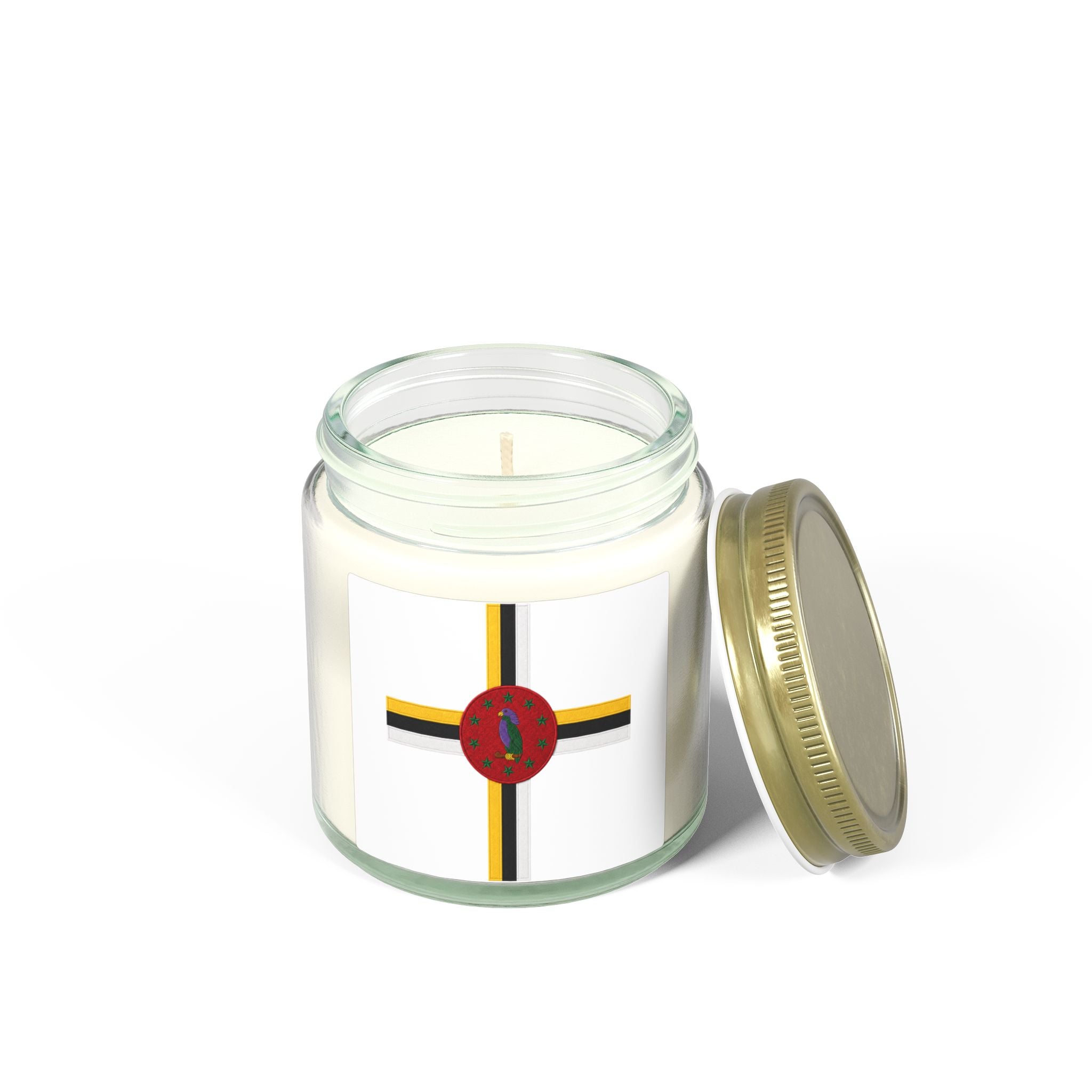 Coconut Apricot Scented Candle (4oz & 9oz) — Tropical Soy Blend with Neutral Warmth