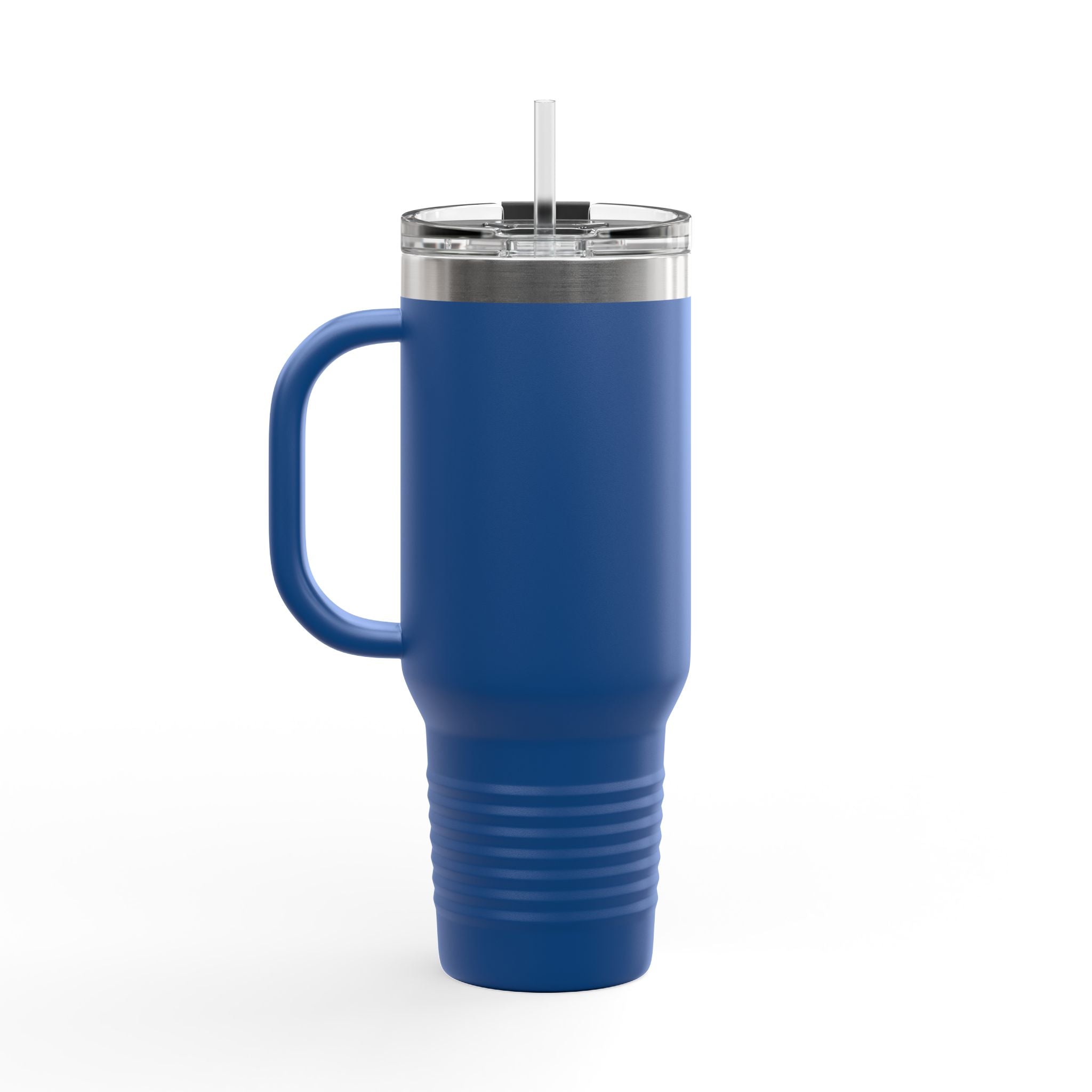 4GodsGlory 40oz Insulated Travel Mug – Double-Wall Stainless Tumbler with Straw