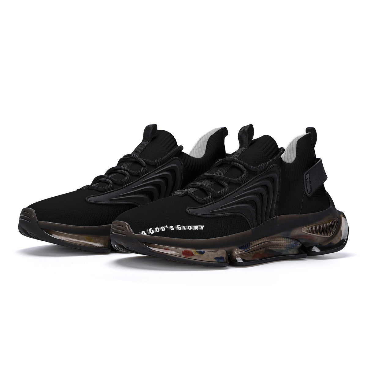 Air Max React Sneakers - Black