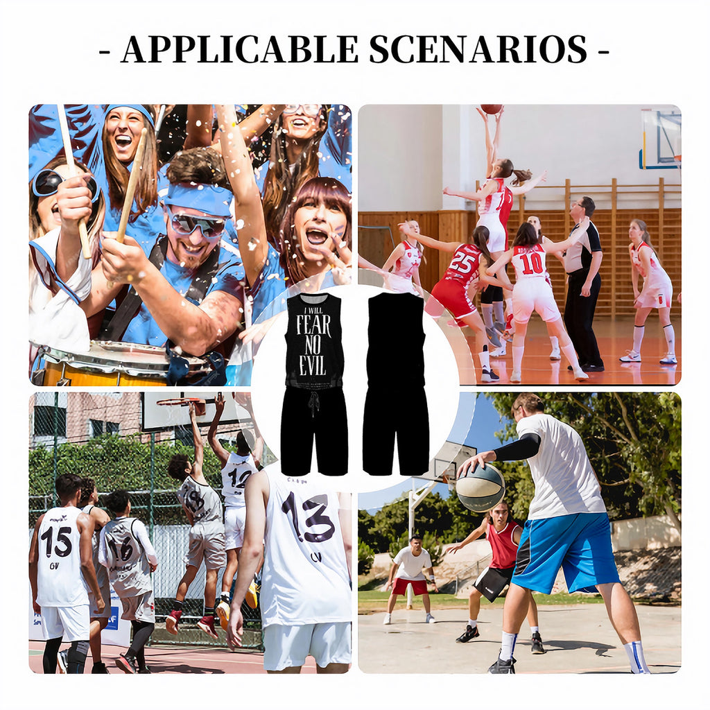 Men’s Basketball Uniform Jersey Set