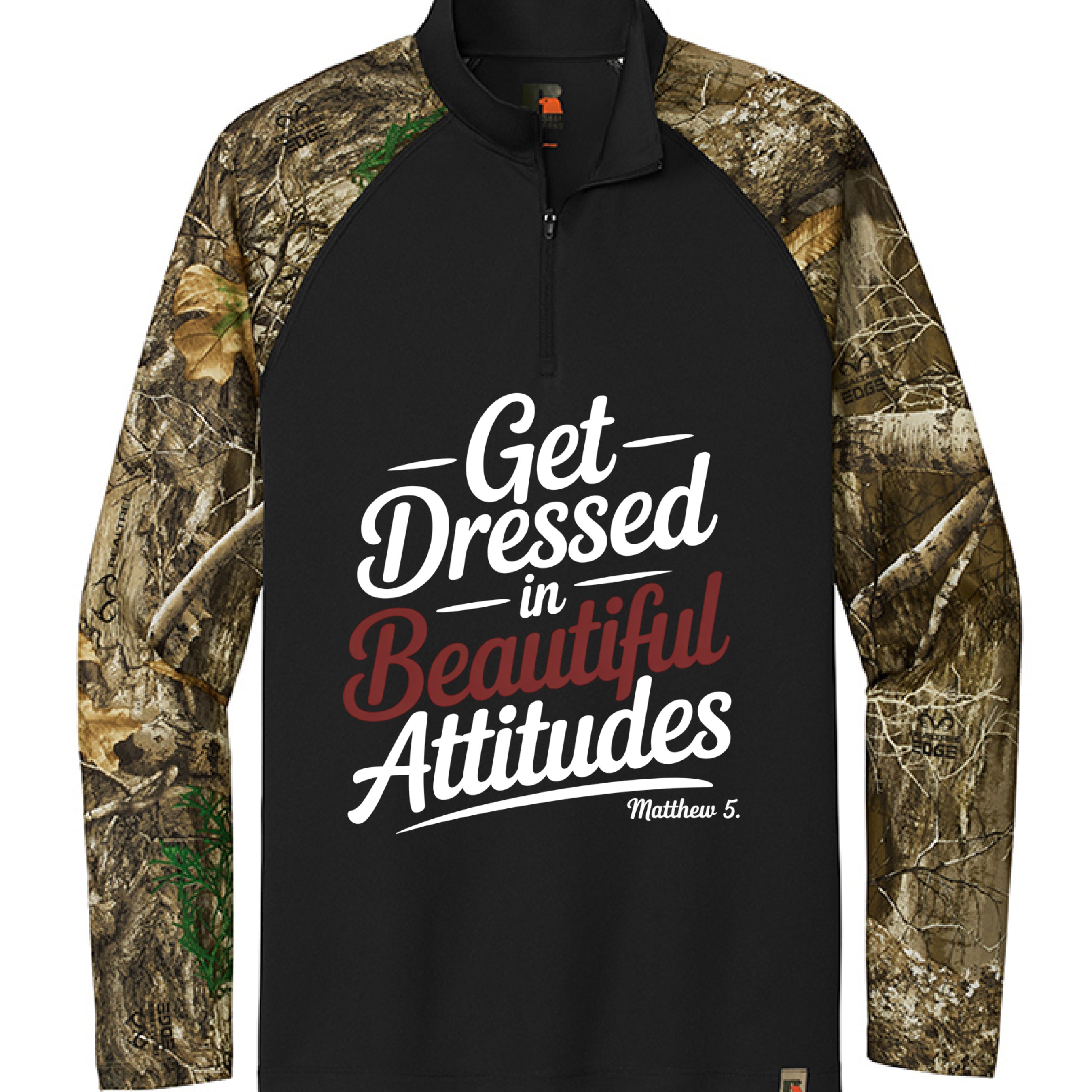Black/ Realtree Edge - FRONT