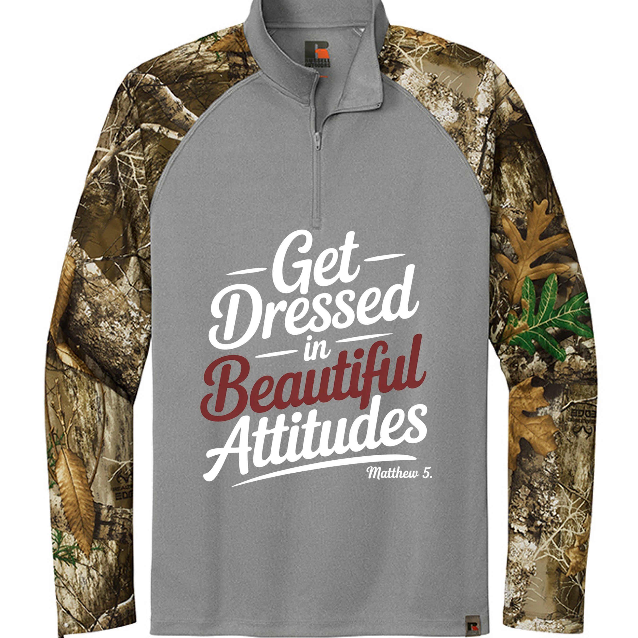 Grey Concrete Heather/ Realtree Edge - FRONT
