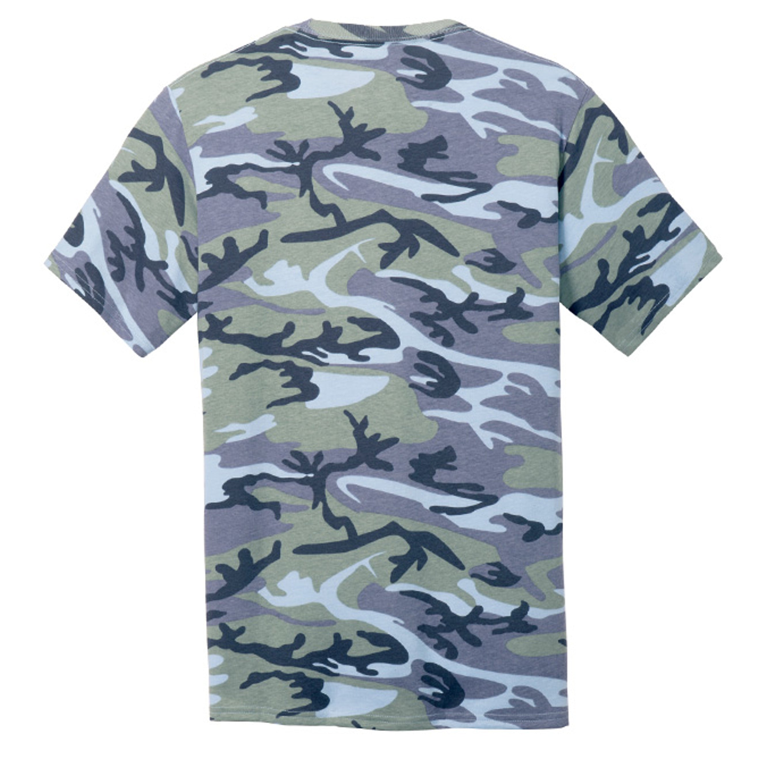 Woodland Blue Camo - PC54C - BACK