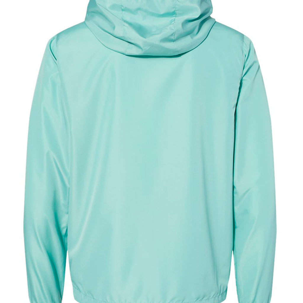 Aqua/ White Zipper - EXP54LWZ - BACK