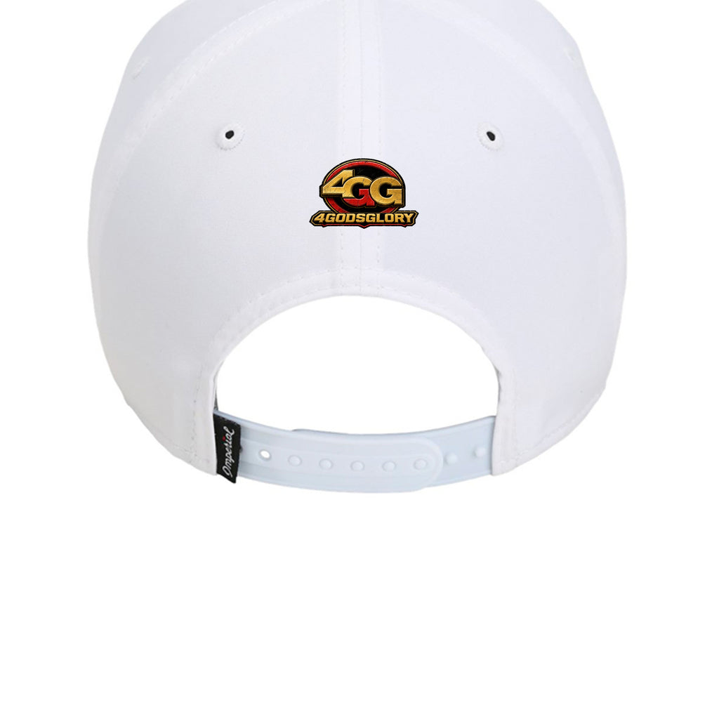 White/ Red - 7054 - BACK