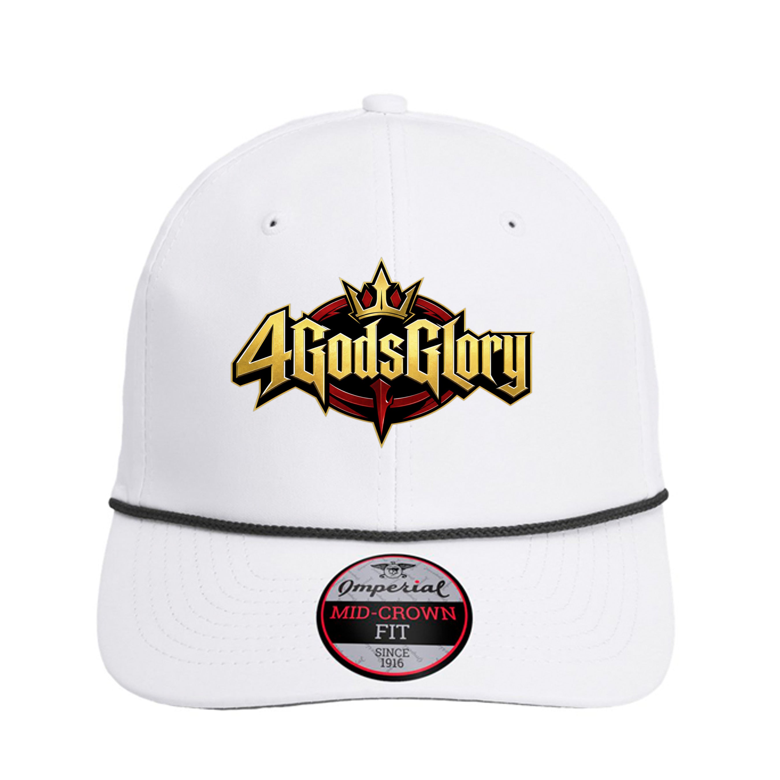 White/ Black - 7054 - FRONT