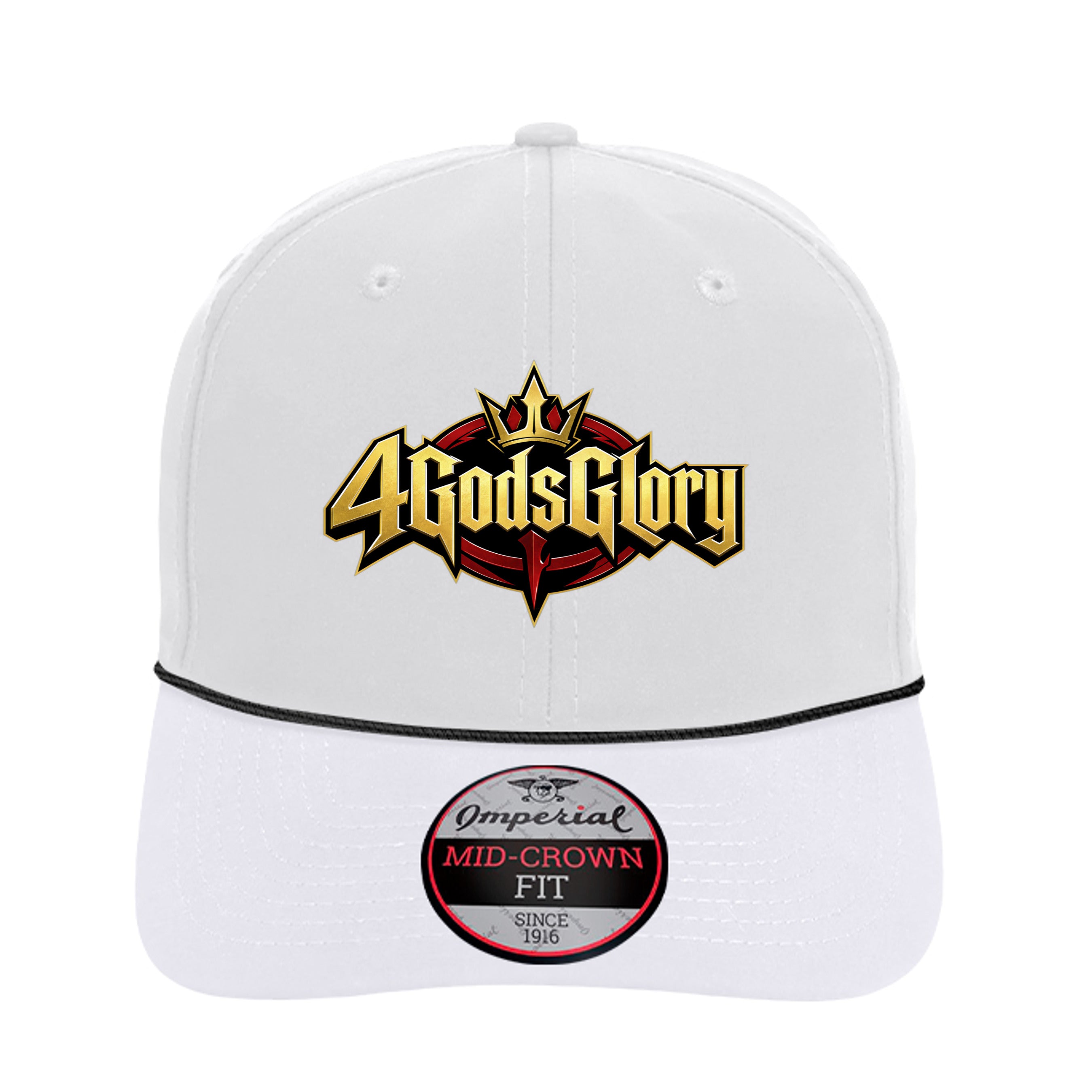White/ Black/ Black/ White - 7054 - FRONT