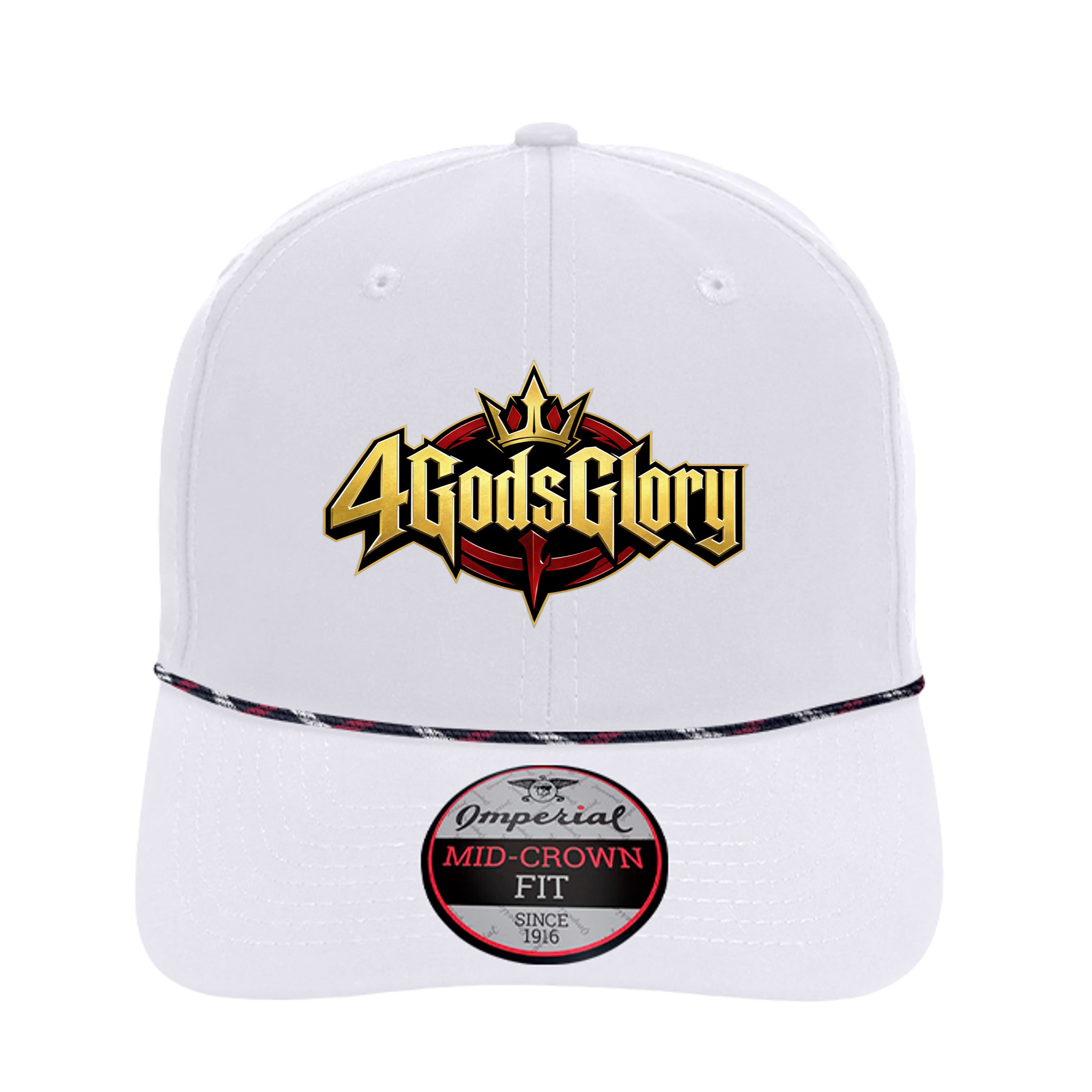 White/ Navy/ Navy/ Red/ White - 7054 - FRONT