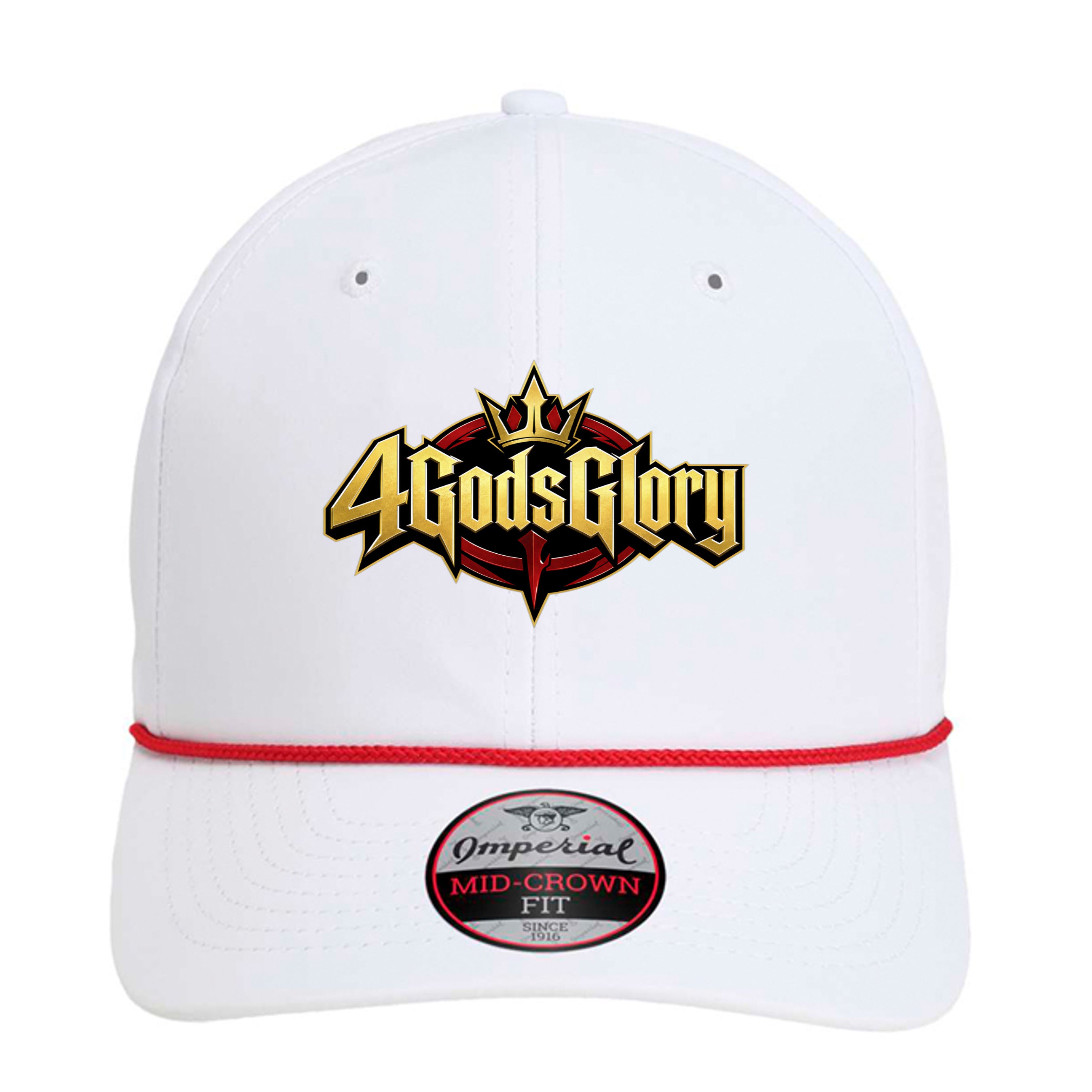 White/ Red - 7054 - FRONT