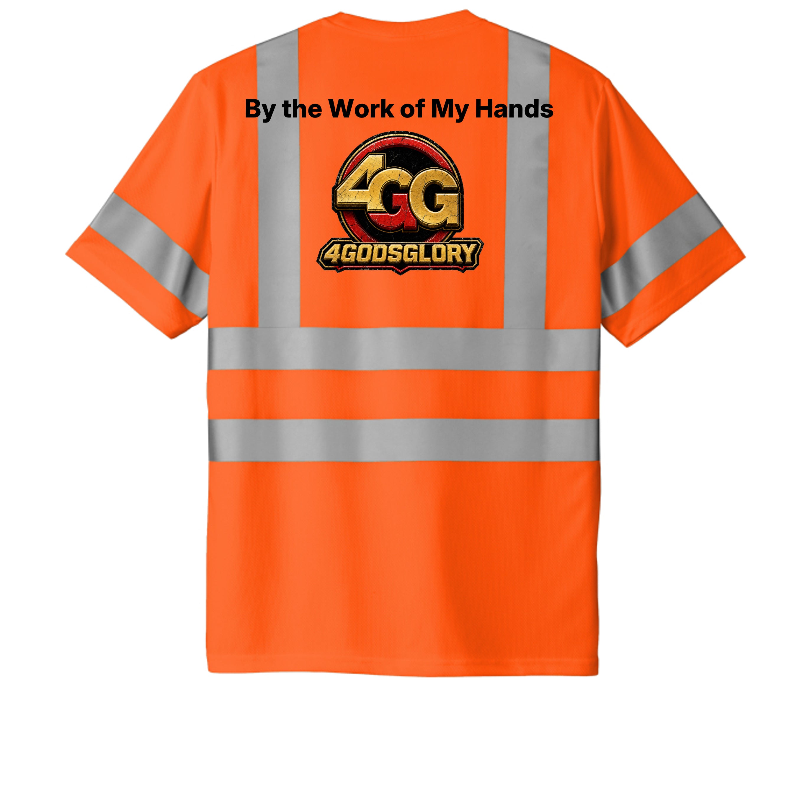 Safety Orange - CS200 - BACK