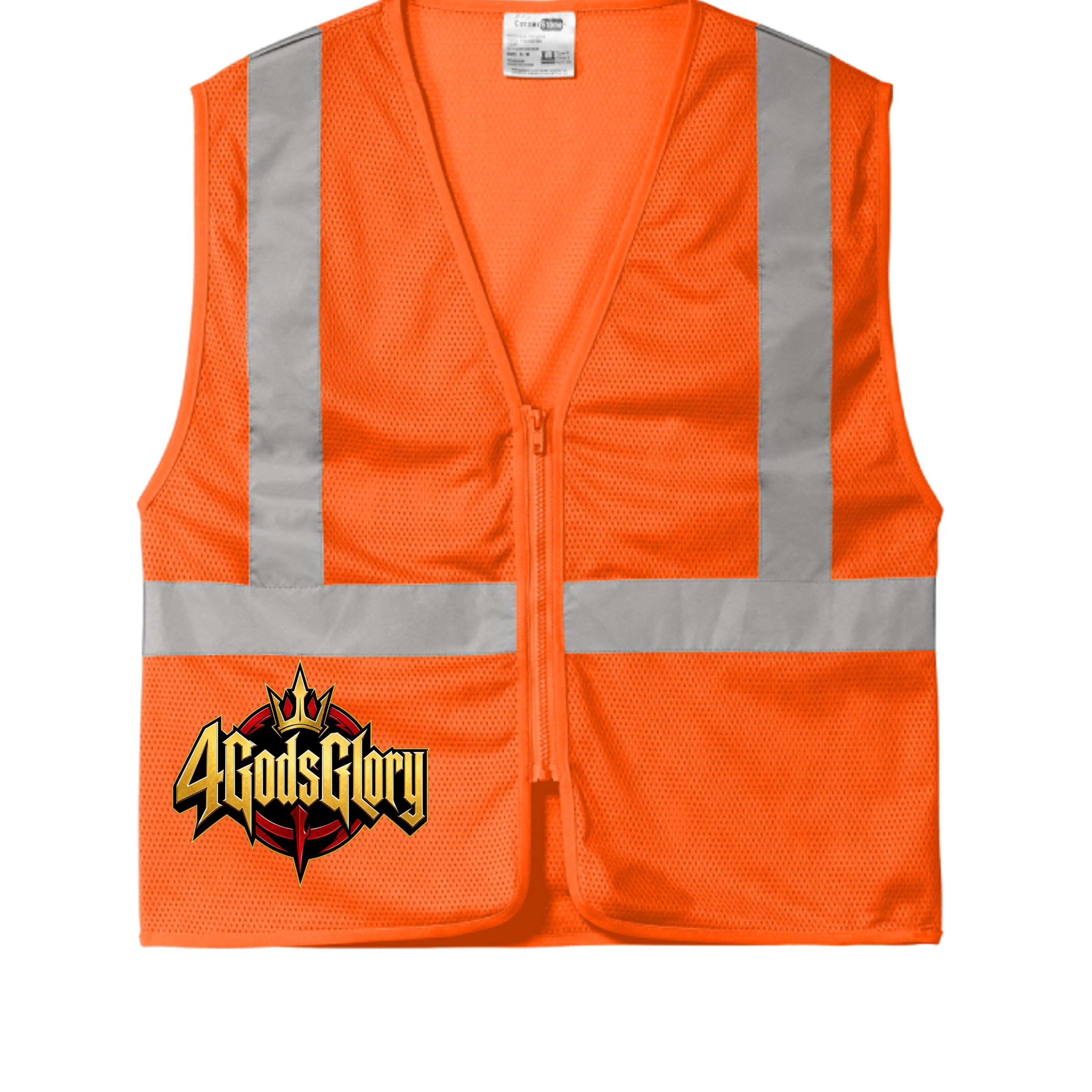 Safety Orange - CSV101 - FRONT